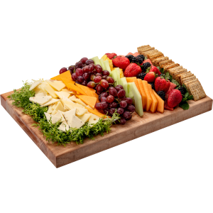 Classic American Cheese and Fruit